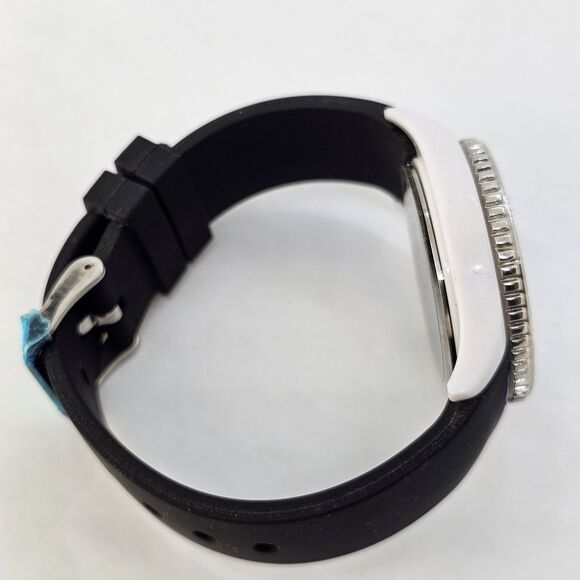 Women's Barbie Watch 38MM Black Dial Black Plastic Bands New Battery - Picture 10 of 12